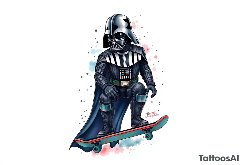 Skateboarding Darth Vader
"Darth Carter"
12/29/88-01/06/24 tattoo idea