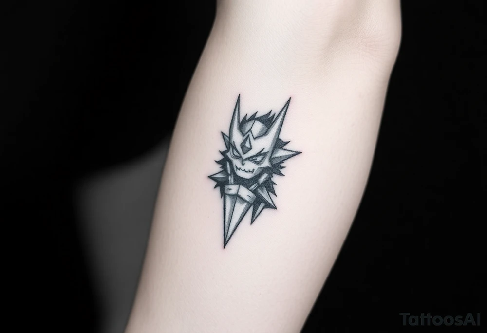 anime solo leveling tattoo idea