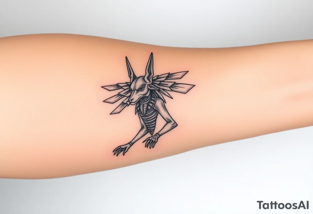 Anubis tattoo idea