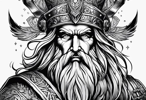 odin zeus tattoo idea