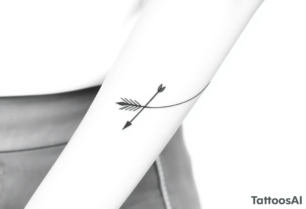 Arrow tattoo idea