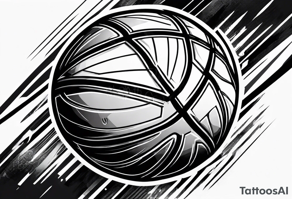 Basketball tattoo idea