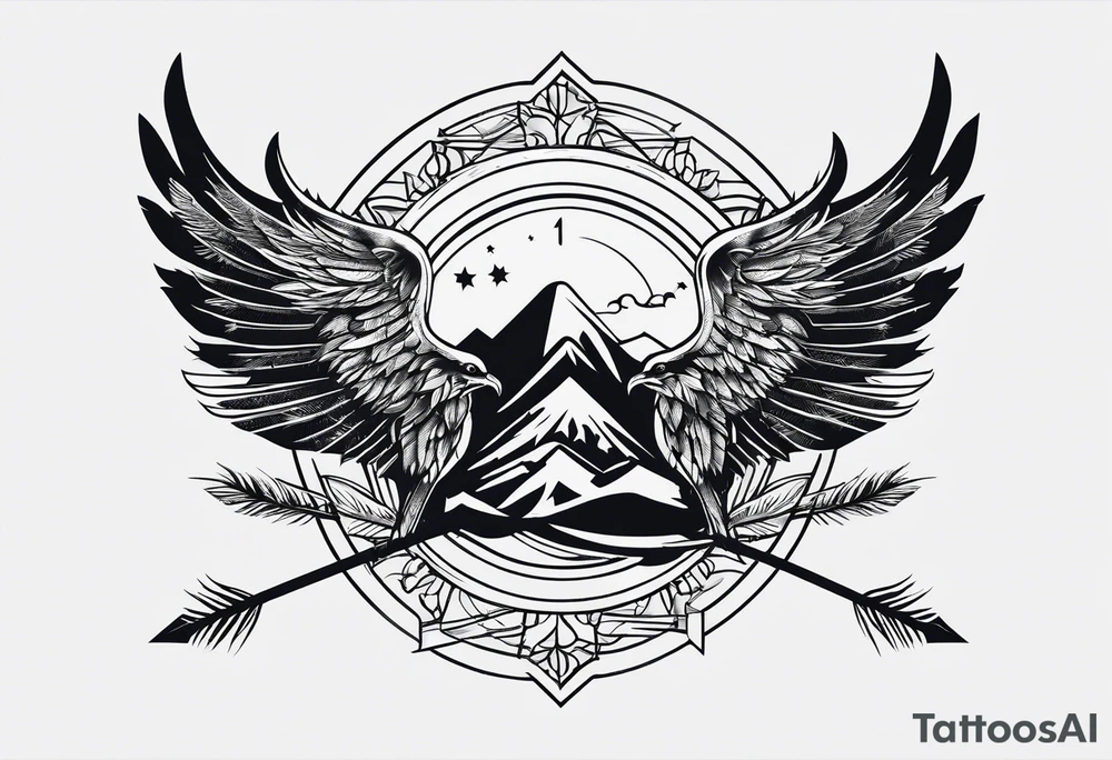 arrow tattoo idea