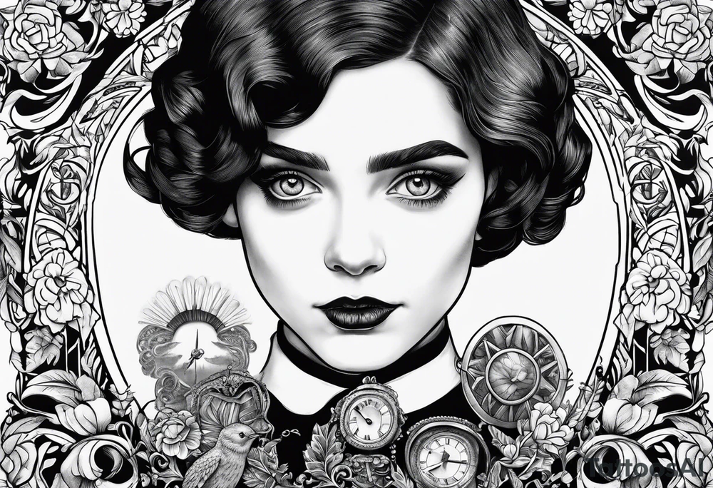 Miss peregrine home of peculiar children tattoo idea