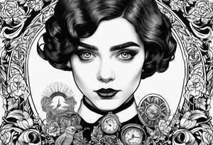 Miss peregrine home of peculiar children tattoo idea