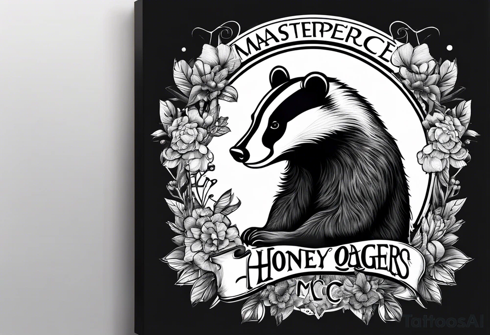 Honey Mc.Badgers tattoo idea