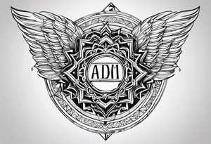 the words: "domine adiuva incredulitatem meam" tattoo idea