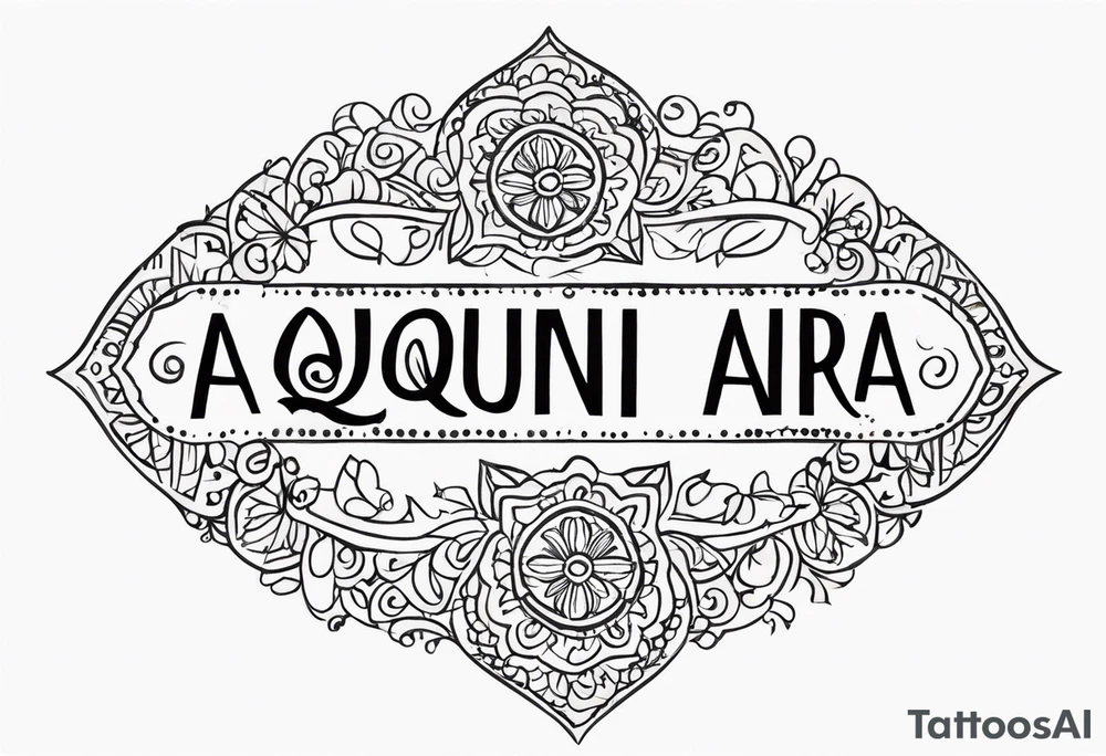 "aqui y ahora" spanish message tattoo idea