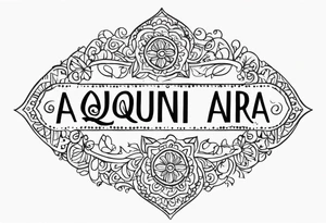 "aqui y ahora" spanish message tattoo idea
