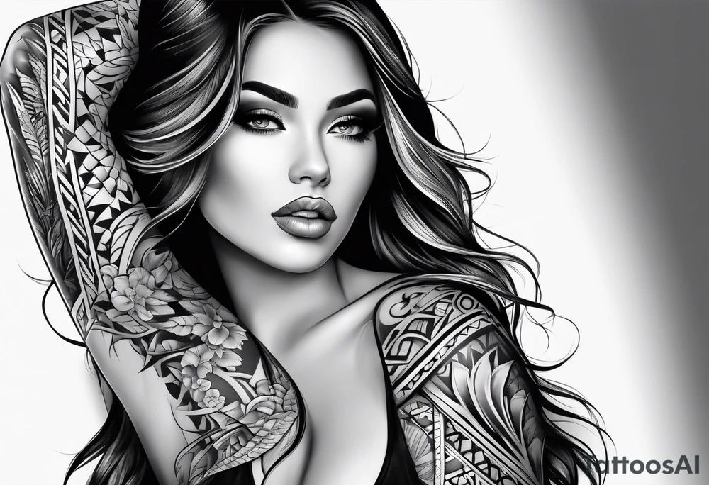 half sleeve tattoo idea