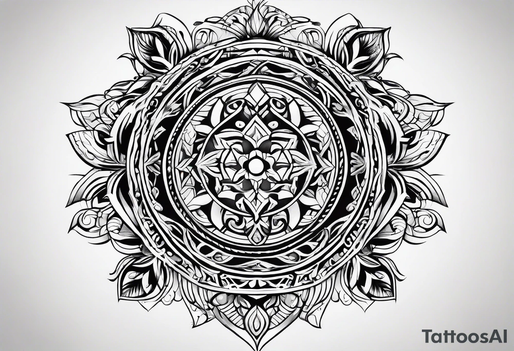tribal tattoo idea