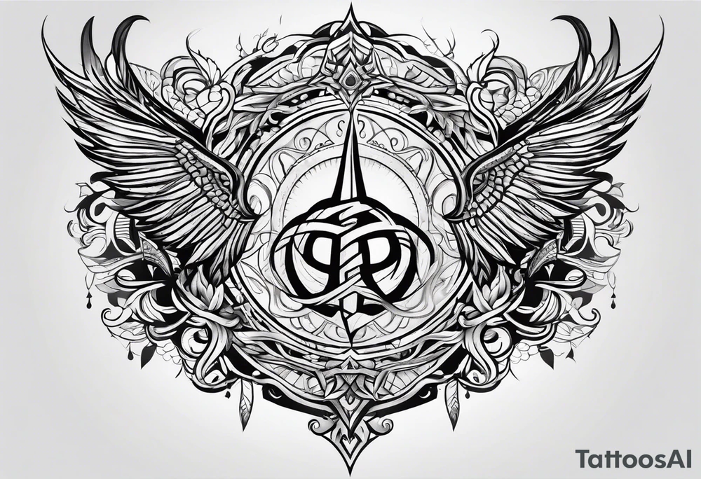 trident tattoo idea