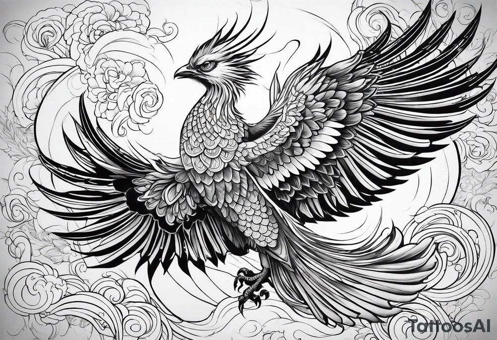 Phenix tattoo idea