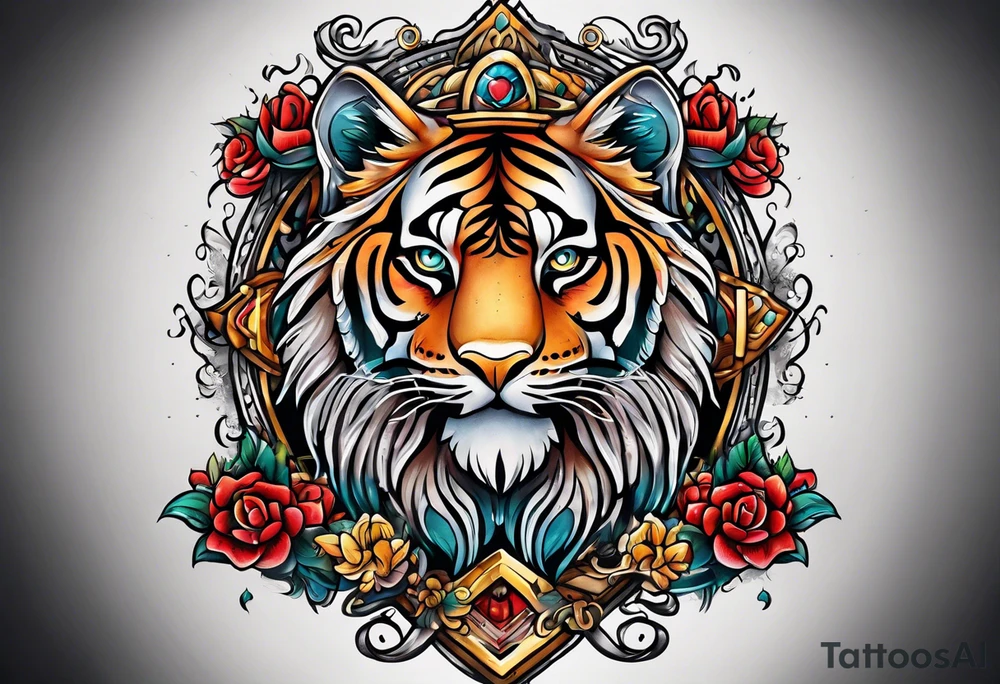 happy on the outside tattoo idea