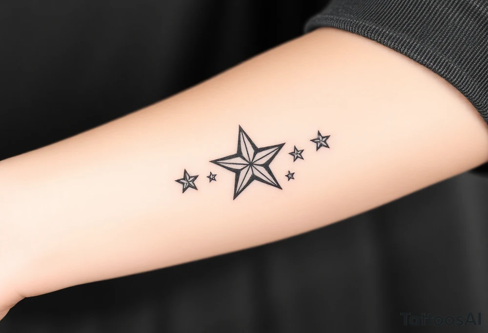 Stars tattoo idea