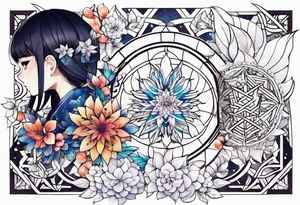 Hinata and hanabi tattoo idea