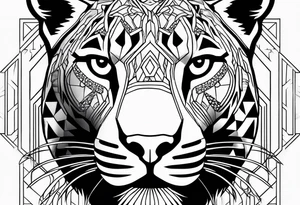 Jaguar tattoo idea