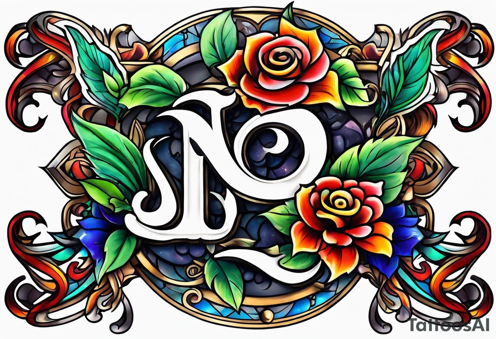 NCJB letters tattoo idea