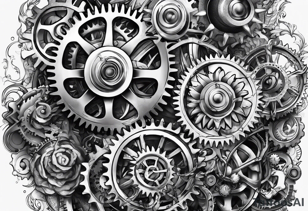 Gears tattoo idea