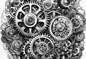 Gears tattoo idea