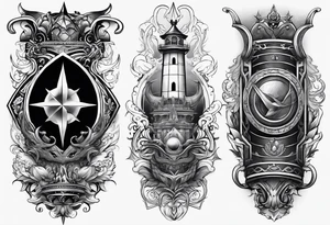 Leviathan forearm tattoo tattoo idea