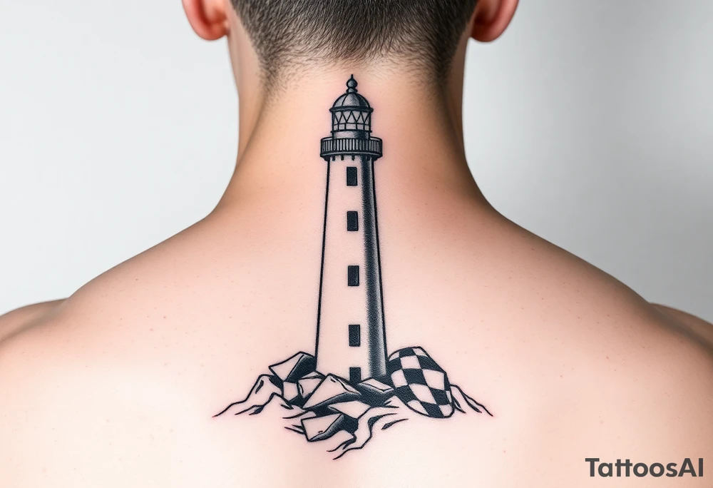 Lighthouse and mom tattoo idea