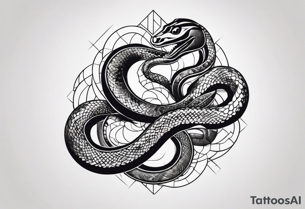 I want a snake tattoo for my ribs tattoo idea