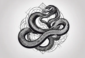 I want a snake tattoo for my ribs tattoo idea