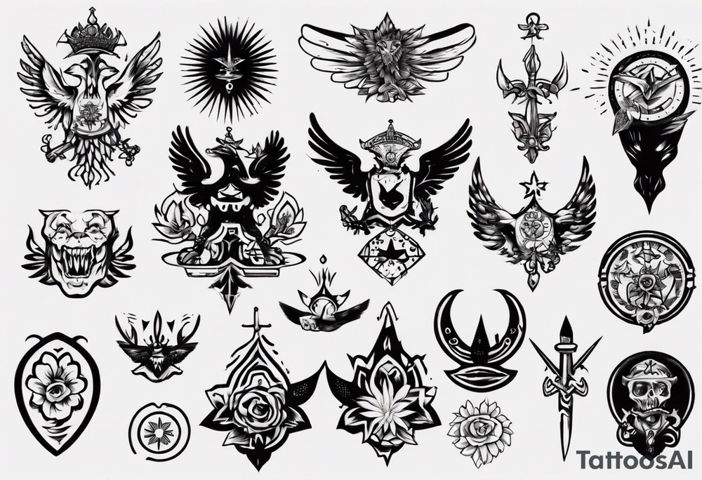 russian tattoo idea