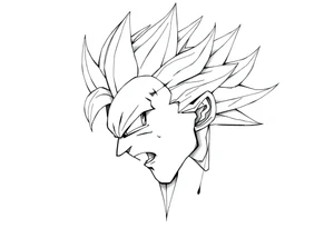 dragonball z tattoo idea