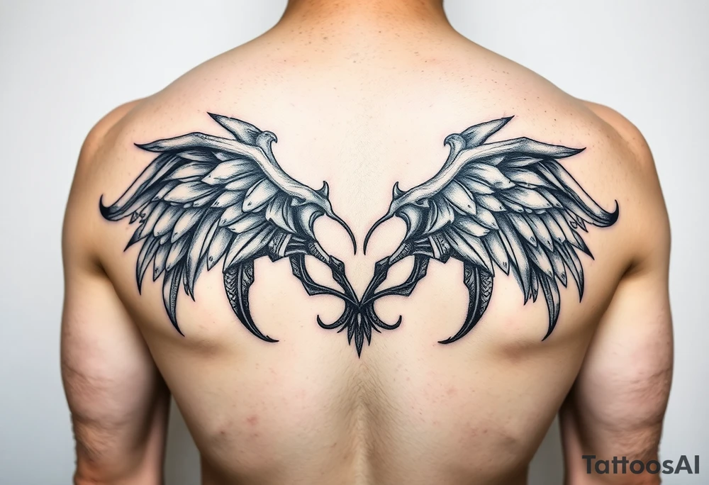 Tattoo for twin sisters tattoo idea