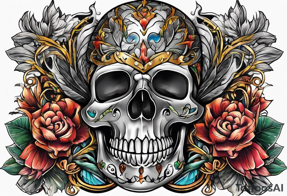 incorporate ideas from the sprawl book series
 into a sybmolic tattoo tattoo idea