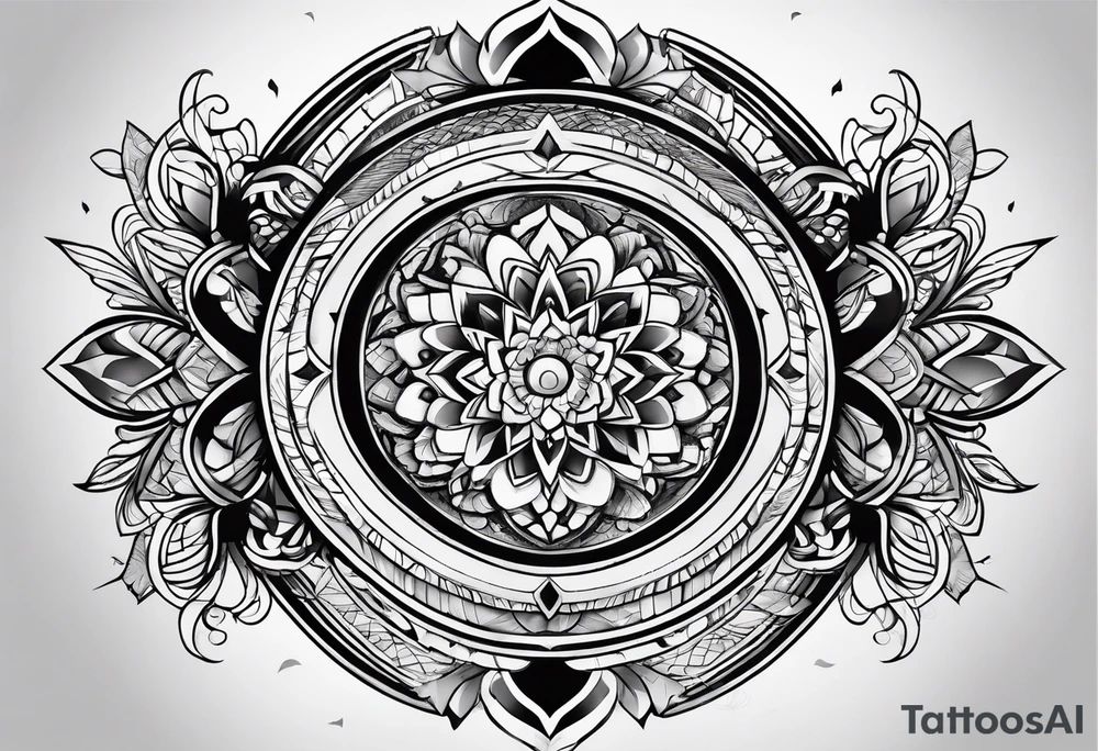 circle tattoo idea