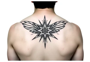 Fairy star tattoo idea
