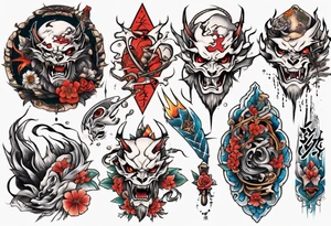 a scar tattoo idea