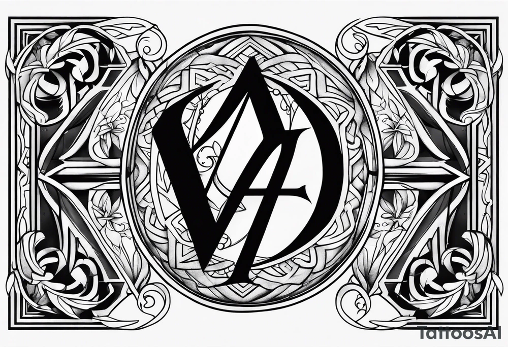 Tattoo eith alphabet satisfied tattoo idea