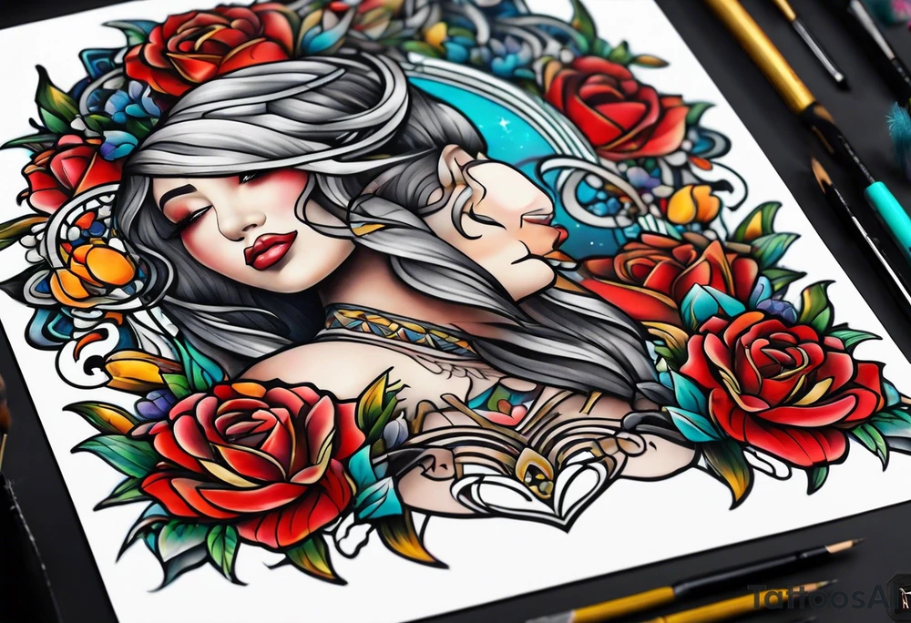 Self love tattoo idea