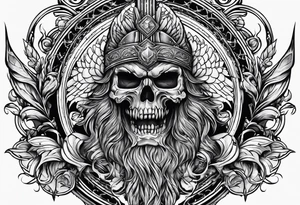 Victory or valhalla tattoo idea