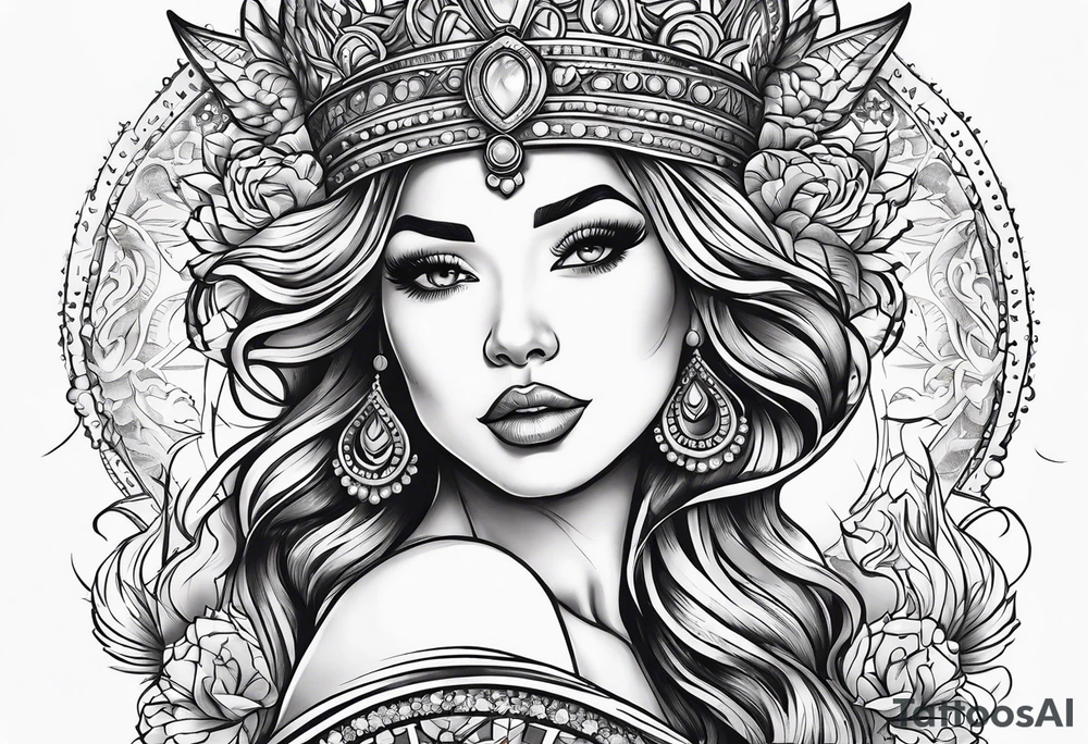 Dancing queen chorus tattoo idea