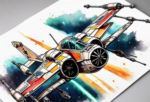Xwing tattoo tattoo idea