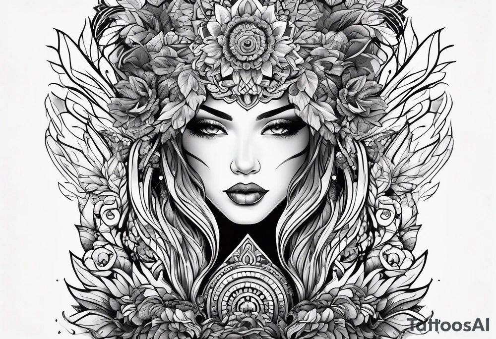 Sexy design tattoo idea