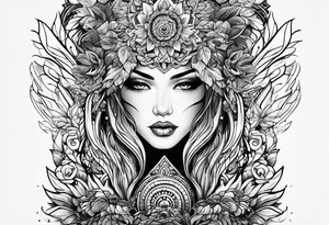 Sexy design tattoo idea