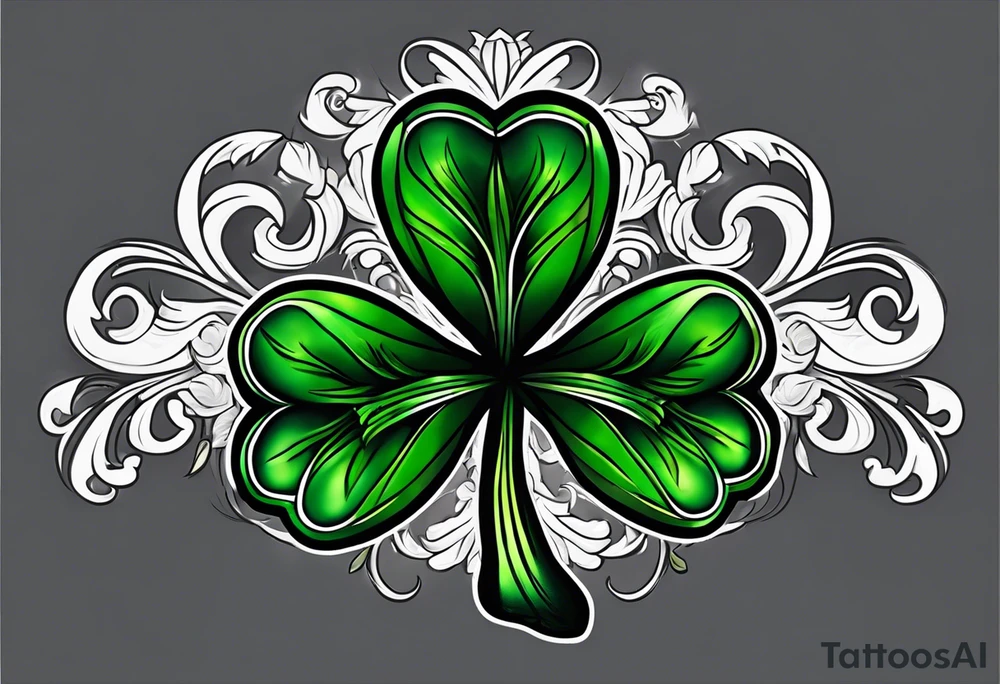Shamrock KND tattoo idea