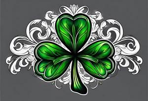 Shamrock KND tattoo idea