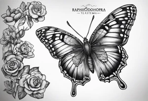 raphidophora  teteasperma tattoo idea