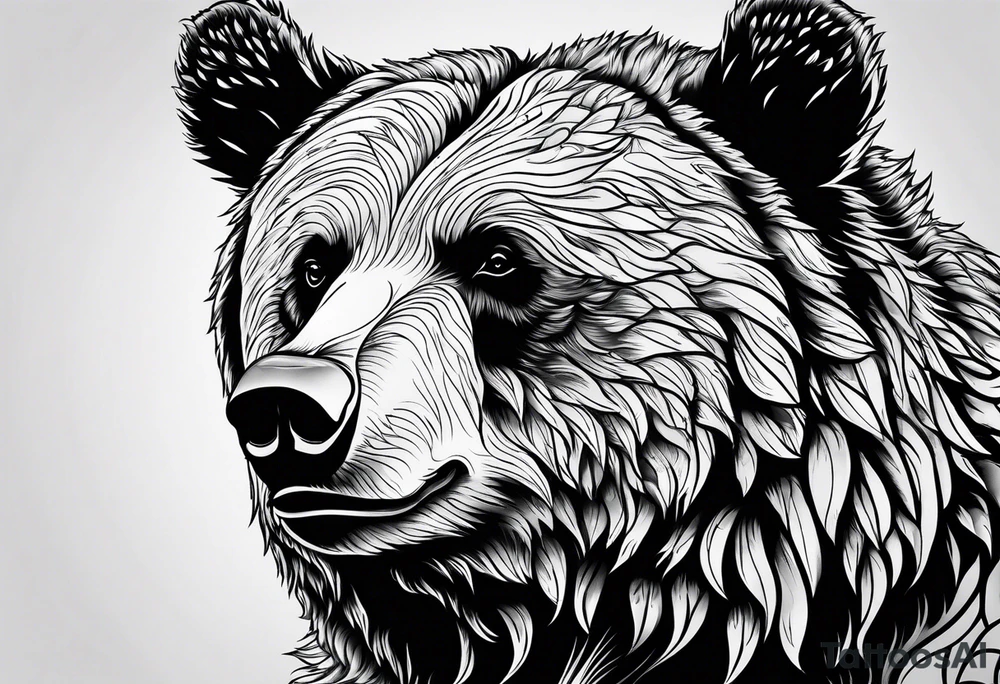 Grizzle Bear tattoo idea