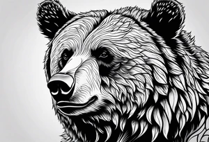 Grizzle Bear tattoo idea