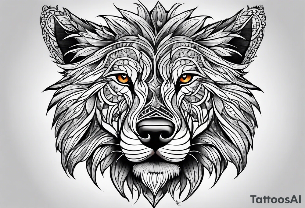 bark tattoo idea