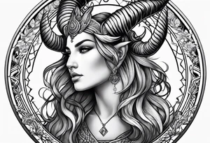Capricorn tattoo idea