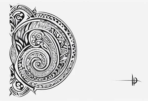 maori tribal  spine tattoo tattoo idea